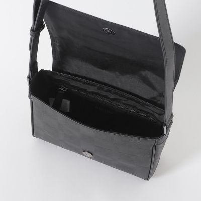 エンボスチェックメッセンジャーバッグ | BLACK LABEL CRESTBRIDGE