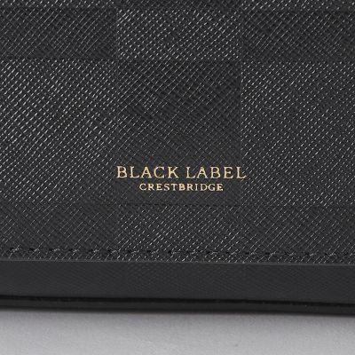 エンボスチェックメッセンジャーバッグ | BLACK LABEL CRESTBRIDGE