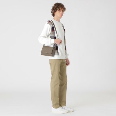 エンボスチェックメッセンジャーバッグ | BLACK LABEL CRESTBRIDGE