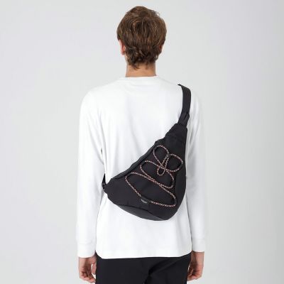 クレストブリッジチェックドローコードワンショルダー | BLACK LABEL