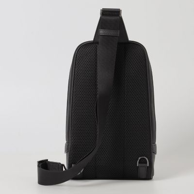 LIMONTAシャドークレストブリッジチェックビジネスボディバッグ