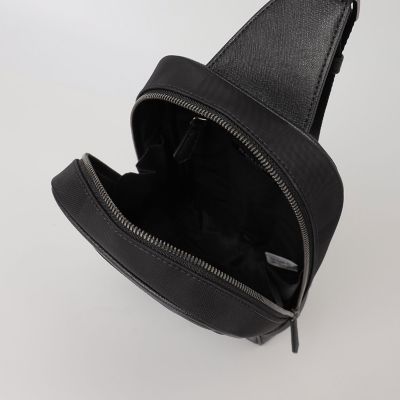 LIMONTAシャドークレストブリッジチェックビジネスボディバッグ