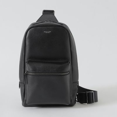 シュリンクレザーボディバッグ | BLACK LABEL CRESTBRIDGE (Men