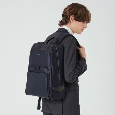 ナイロンコンビカルゼシャドークレストブリッジチェックビジネスバック