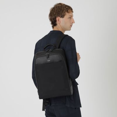 LIMONTAシャドークレストブリッジチェックビジネスバックパック