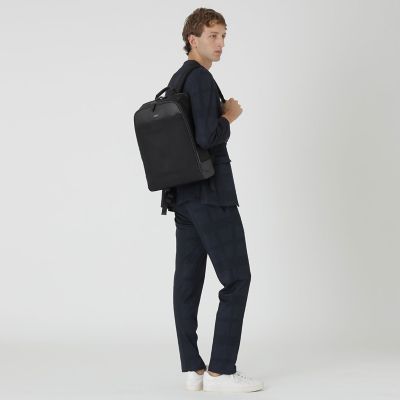 LIMONTAシャドークレストブリッジチェックビジネスバックパック