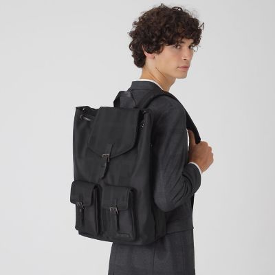 シャドークレストブリッジチェックフラップバックパック | BLACK LABEL