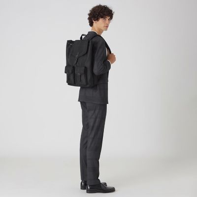 シャドークレストブリッジチェックフラップバックパック | BLACK LABEL