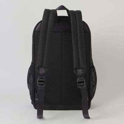 クレストブリッジチェックドローコードバッグパック | BLACK LABEL