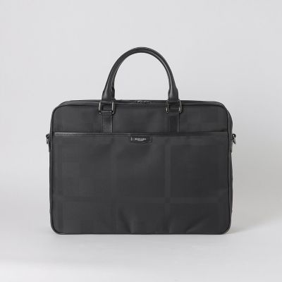 一部店舗限定】シャドークレストブリッジチェックブリーフバッグ