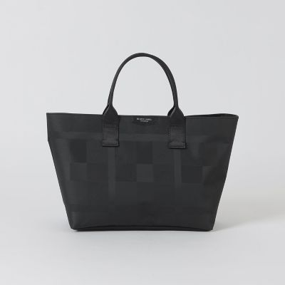 一部店舗限定】シャドーチェックランチトート | BLACK LABEL