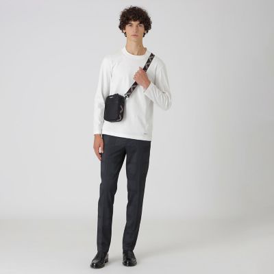 Hブラックレーベルクレストブリッジチェックミニショルダーバッグ新品 一部店舗限定】クレストブリッジチェックテープミニショルダーバッグ