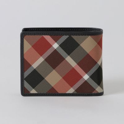 一部店舗限定】クレストブリッジチェックコインウォレット | BLACK