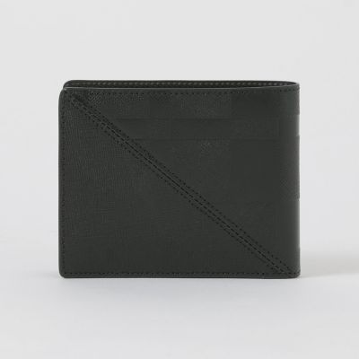 エンボスチェック2つ折りウォレット | BLACK LABEL CRESTBRIDGE (Men