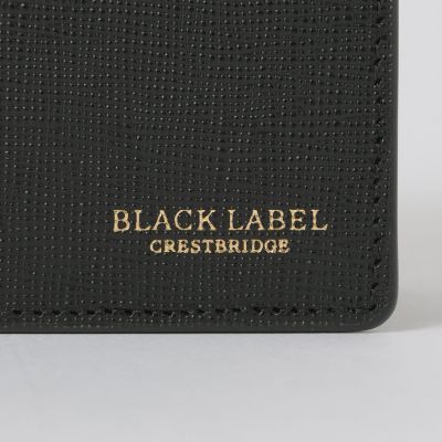 エンボスチェック2つ折りウォレット | BLACK LABEL CRESTBRIDGE (Men