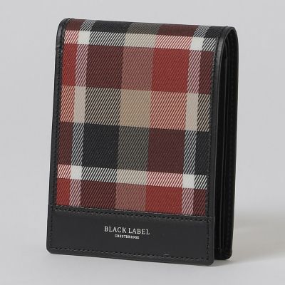 ＜BLACK LABEL CRESTBRIDGE (Men)＞【一部店舗限定】クレストブリッジチェックパスウォレット