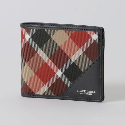 ＜BLACK LABEL CRESTBRIDGE (Men)＞【一部店舗限定】クレストブリッジチェックパスウォレット