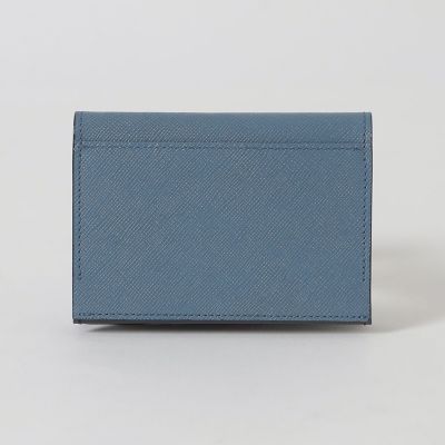 バイカラークレストブリッジチェックカードケース | BLACK LABEL