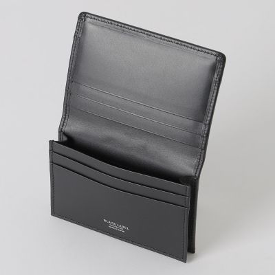 トーナルクレストブリッジチェックカードケース | BLACK LABEL
