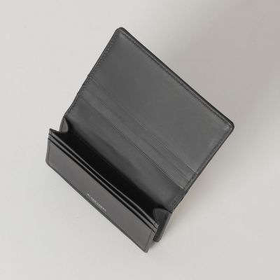 カルゼシャドークレストブリッジチェックカードケース | BLACK LABEL