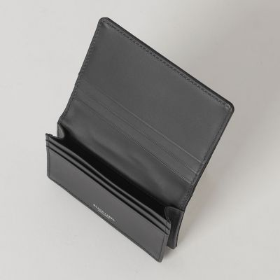 カルゼシャドークレストブリッジチェックカードケース | BLACK LABEL