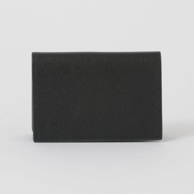 バイカラークレストブリッジチェックカードケース | BLACK LABEL