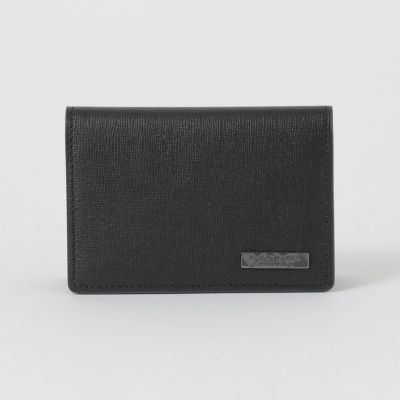 バイカラークレストブリッジチェックカードケース | BLACK LABEL
