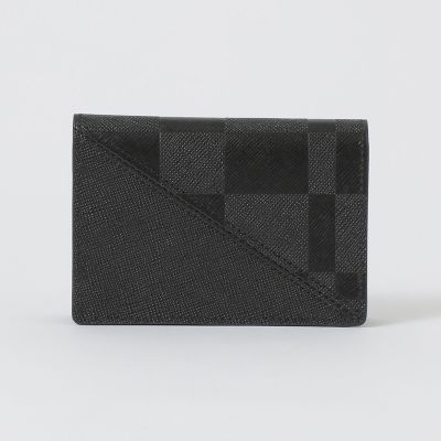 エンボスチェックカードケース | BLACK LABEL CRESTBRIDGE (Men