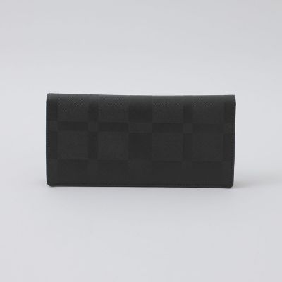エンボスチェックロングウォレット | BLACK LABEL CRESTBRIDGE (Men