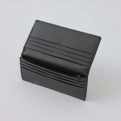 エンボスチェックロングウォレット | BLACK LABEL CRESTBRIDGE (Men