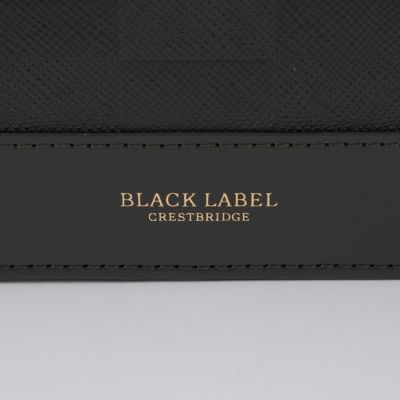 エンボスチェックロングウォレット | BLACK LABEL CRESTBRIDGE (Men