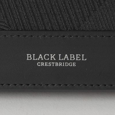 カルゼシャドークレストブリッジチェックロングウォレット | BLACK