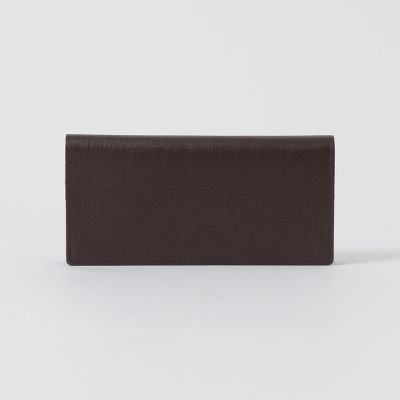バイカラークレストブリッジチェックロングウォレット | BLACK LABEL