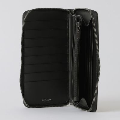 一部店舗限定】クレストブリッジチェックラウンドジップウォレット