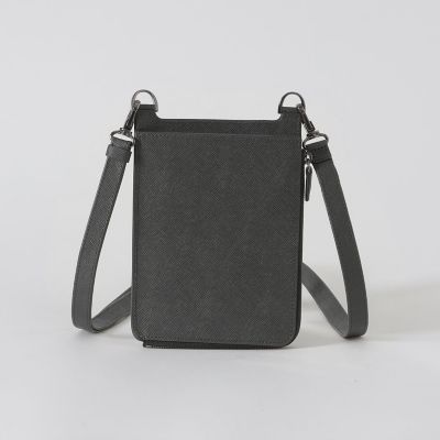 エンボスチェックスマートフォンショルダーケース | BLACK LABEL