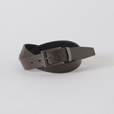 BLACKLABEL エンボスクレストブリッジチェックリバーシブルベルト BPF01_1411_51307734___5800?$