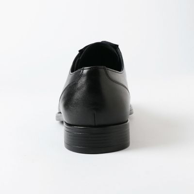 アンティークレザーサイドエラスティックストレートチップ | BLACK