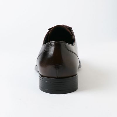 アンティークレザーサイドエラスティックストレートチップ | BLACK