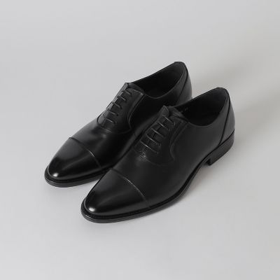 ＜BLACK LABEL CRESTBRIDGE (Men)＞アンティークレザーサイドエラスティックストレートチップ