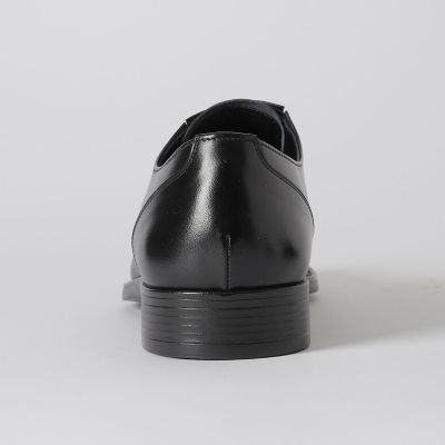 アンティークレザーサイドエラスティックストレートチップ | BLACK
