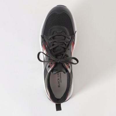 BLACK．lab】レッドクレストブリッジチェックコンビビブラム