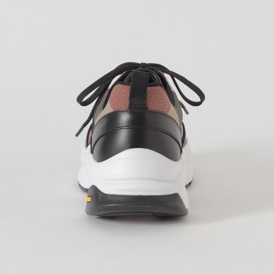 BLACK．lab】レッドクレストブリッジチェックコンビビブラム