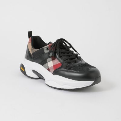 BLACK．lab】レッドクレストブリッジチェックコンビビブラム