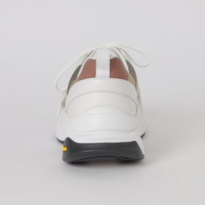 BLACK．lab】レッドクレストブリッジチェックコンビビブラム