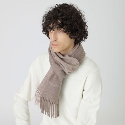 バイカラーソリッドマフラー | BLACK LABEL CRESTBRIDGE (Men