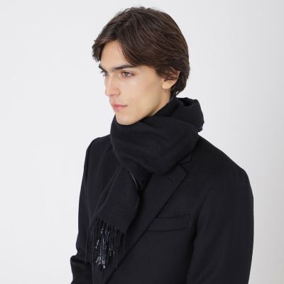 クレストブリッジチェックリバーシブルマフラー | BLACK LABEL