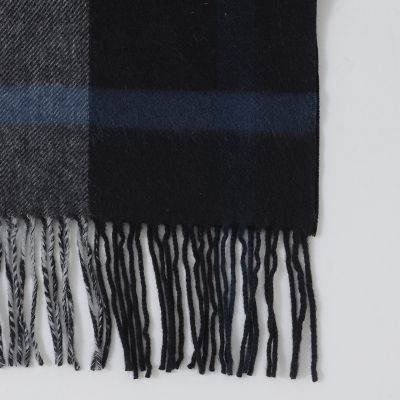 クレストブリッジチェックリバーシブルマフラー | BLACK LABEL