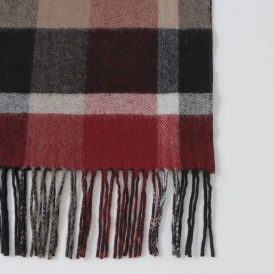 クレストブリッジチェックリバーシブルマフラー | BLACK LABEL