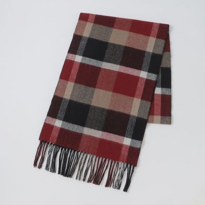 クレストブリッジチェックリバーシブルマフラー | BLACK LABEL