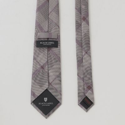 トーナルチェックタイ | BLACK LABEL CRESTBRIDGE (Men)/ブラック